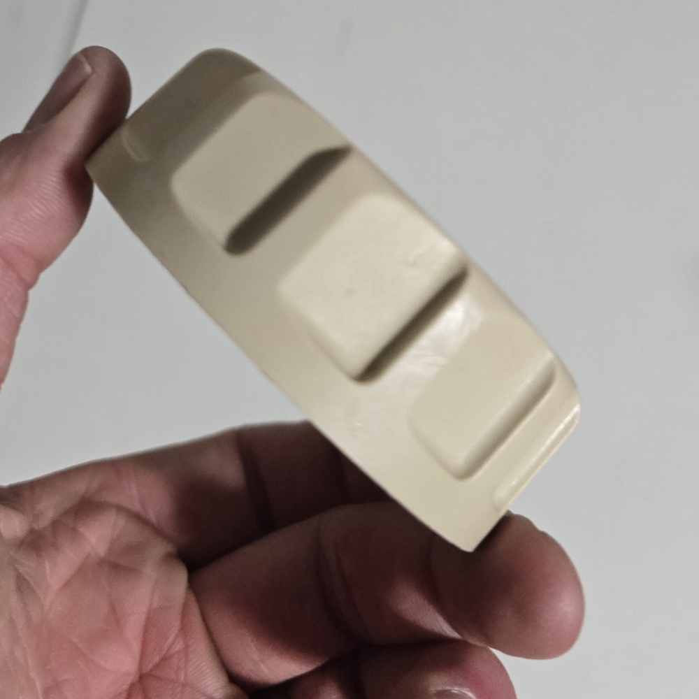 Oster Regency Kitchen Center Replacement Parts Meat Grinder Auger Cap Nut Beige.